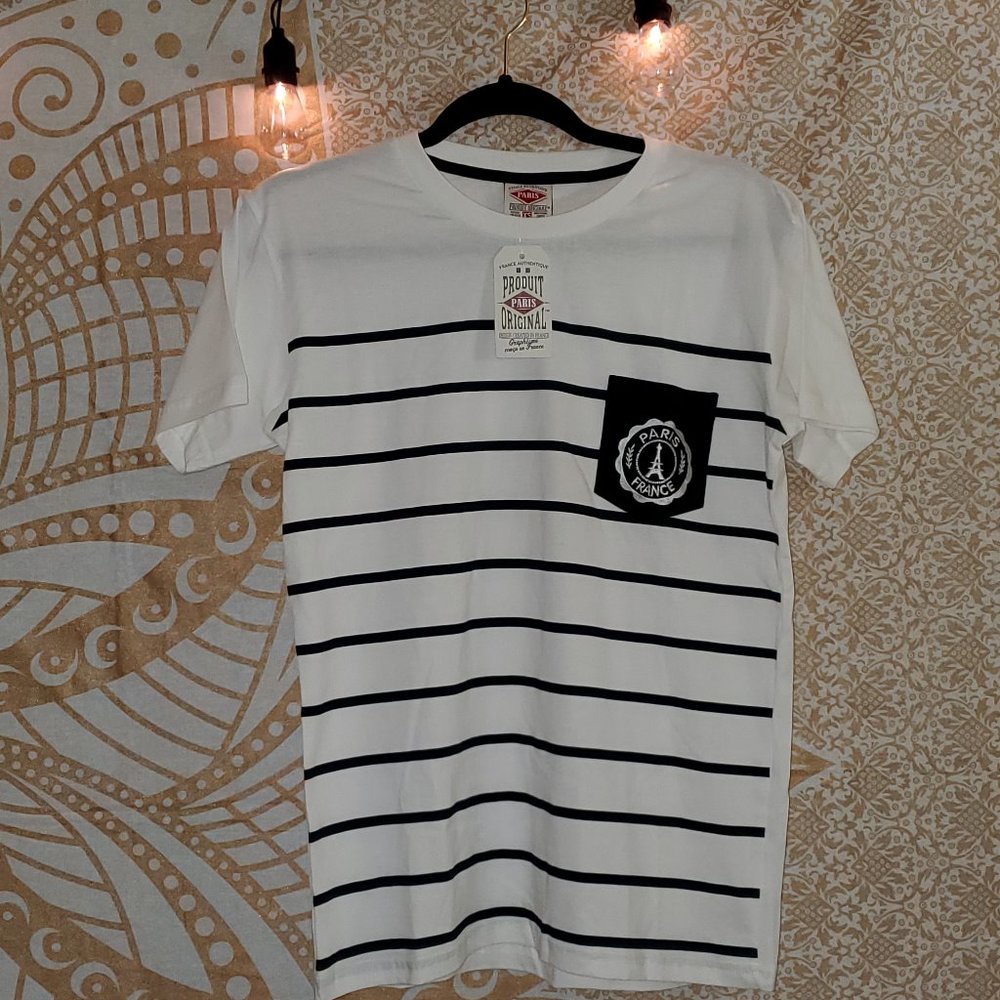 NWT France Authentique Striped T-Shirt